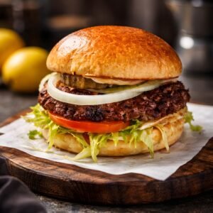 King’s Signature Cheese Burger